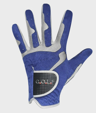 GVOVLVF Golfhandschoen Heren - Verbeterde Grip, Ademend & Comfortabel - Blauw/Wit