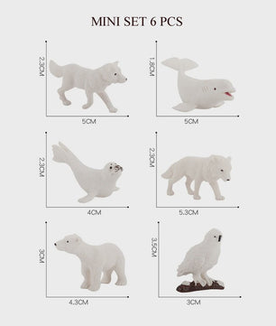 Mini Dieren Figuren Set: Oceaan & Zeeleven Speelgoed voor Kinderen