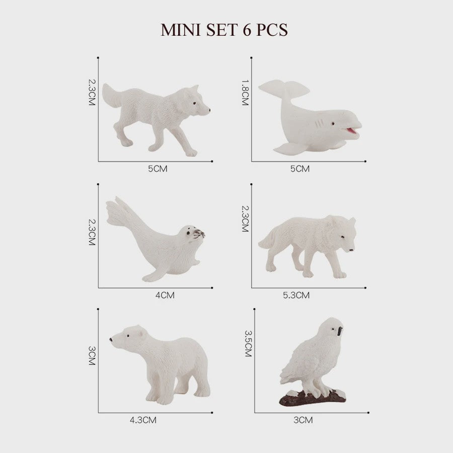 Mini Dieren Figuren Set: Oceaan & Zeeleven Speelgoed voor Kinderen