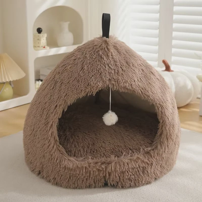 Zachte en Warme Huisdiermand - Luxe Katten- en Hondenkussen, Wasbaar & Opvouwbaar