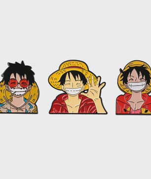 Anime & Manga Emaille Pins Set - Decoratieve Broches voor Rugzak, Kleding & Cadeau