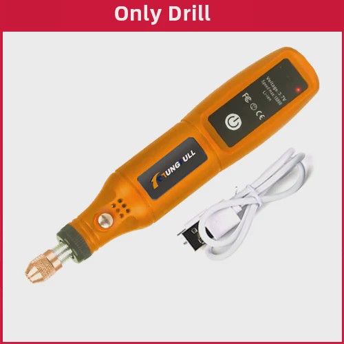 Draadloze Mini Rotary Tool: USB Oplaadbare Boor & Polijstmachine voor DIY Projecten