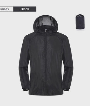 Unisex Waterdichte Outdoor Jas - Lichtgewicht Windjack met UV Bescherming