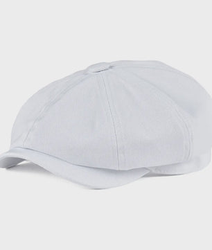 Retro Newsboy Cap Heren Dames - Stijlvolle Twill Katoen Baker Boy Pet