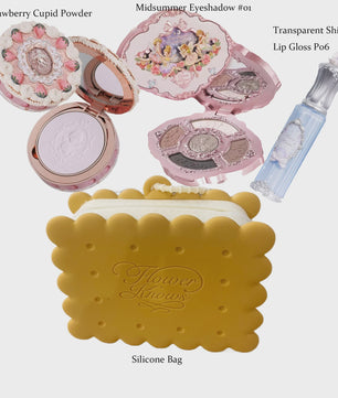 Flower Knows Luxe Make-up Cadeaubox: Foundation, Blush, Lip Cream & Tas