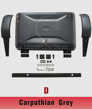 Opbergbox voor Land Rover Defender 110 - Dakmontage met slot