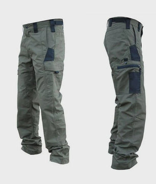 Duurzame Heren Cargo Werkbroek met Meerdere Zakken - Ideaal voor Outdoor & Casual Gebruik