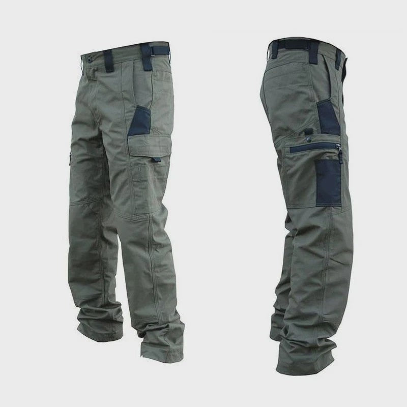 Duurzame Heren Cargo Werkbroek met Meerdere Zakken - Ideaal voor Outdoor & Casual Gebruik