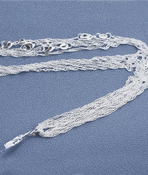 925 Sterling Zilveren Kettingen: Rolo, Figaro & Meer (16-30 Inch)