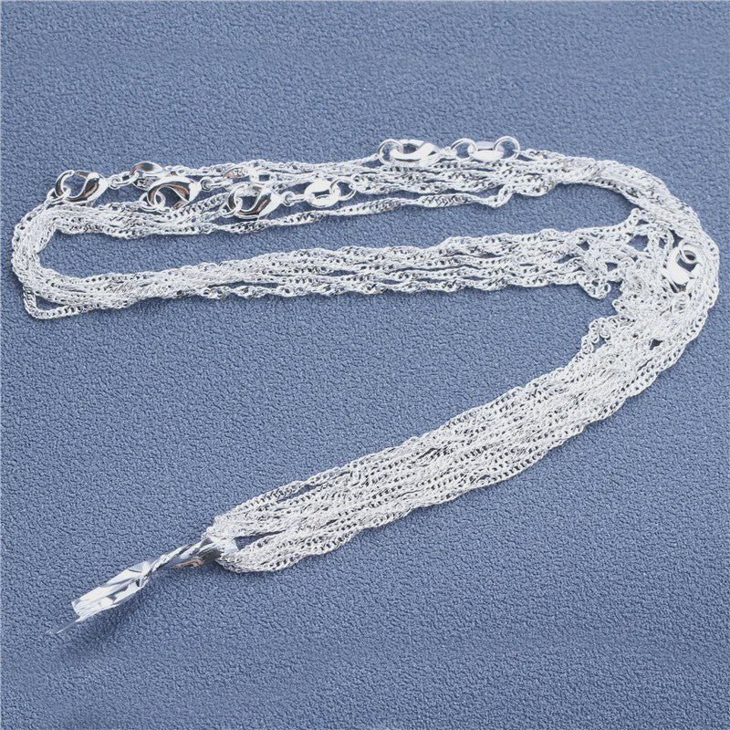 925 Sterling Zilveren Kettingen: Rolo, Figaro & Meer (16-30 Inch)