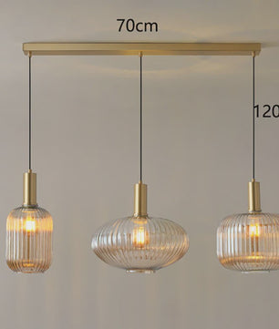 Moderne Glazen Hanglamp voor Eetkamer - Stijlvolle Plafondlamp