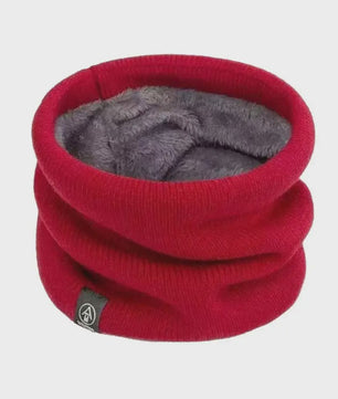 Warme Gebreide Nekwarmer & Sjaal voor Dames en Heren - Ideaal voor Winter Sporten
