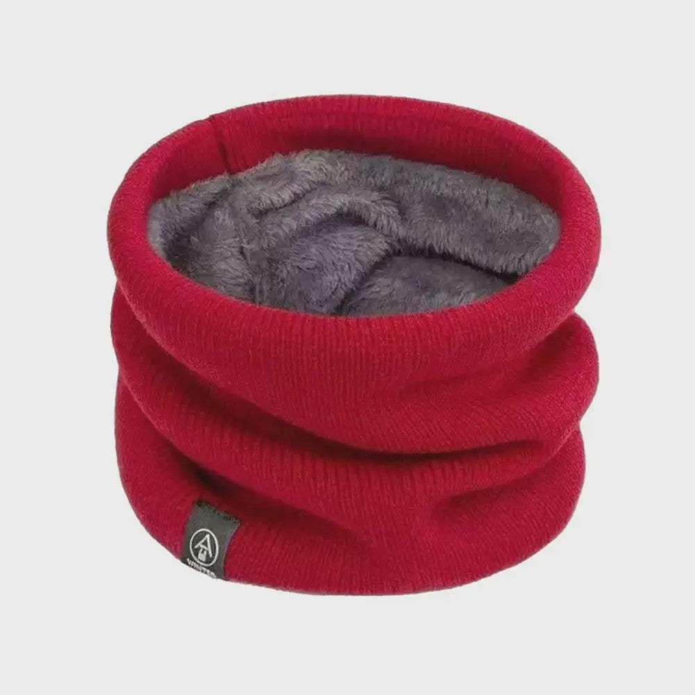 Warme Gebreide Nekwarmer & Sjaal voor Dames en Heren - Ideaal voor Winter Sporten