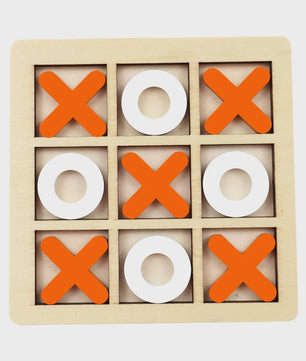 Houten Montessori Boter-kaas-en-eieren Spel: Interactieve Puzzel voor Kinderen - Educatief en Hersentrainend Speelgoed