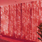LED Gordijn Lichtjes met Afstandsbediening - USB Feestverlichting voor Huis, Bruiloft & Kerst