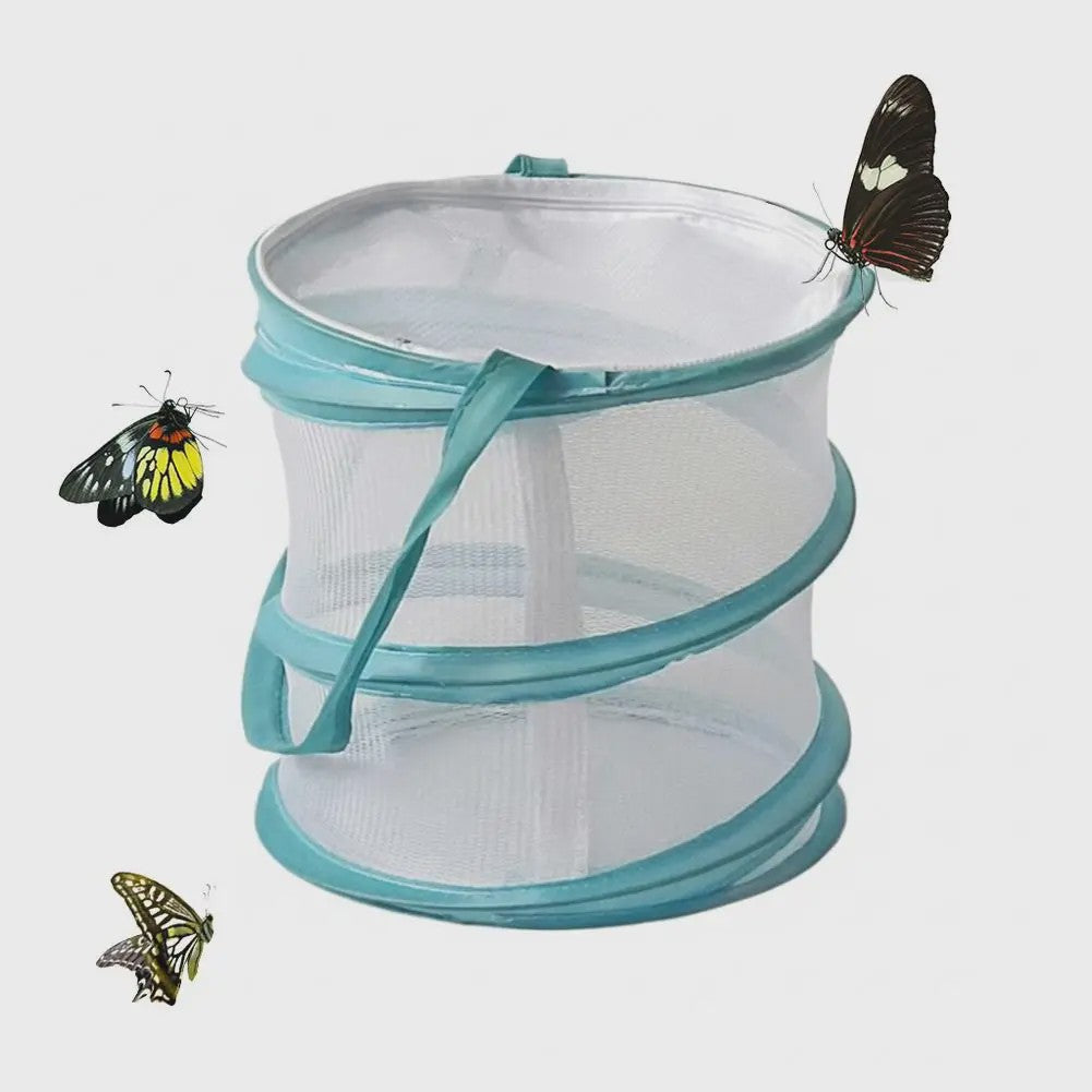 Vouwbare Insectenkooi & Vlinderterrarium - Ademend Mesh Net voor Buitenobservatie