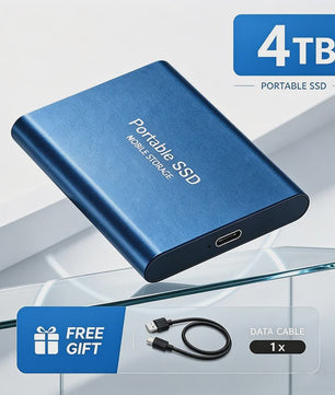Snelle Externe SSD 1TB/2TB USB 3.1 - Compacte Mobiele Opslag voor PC & Mac