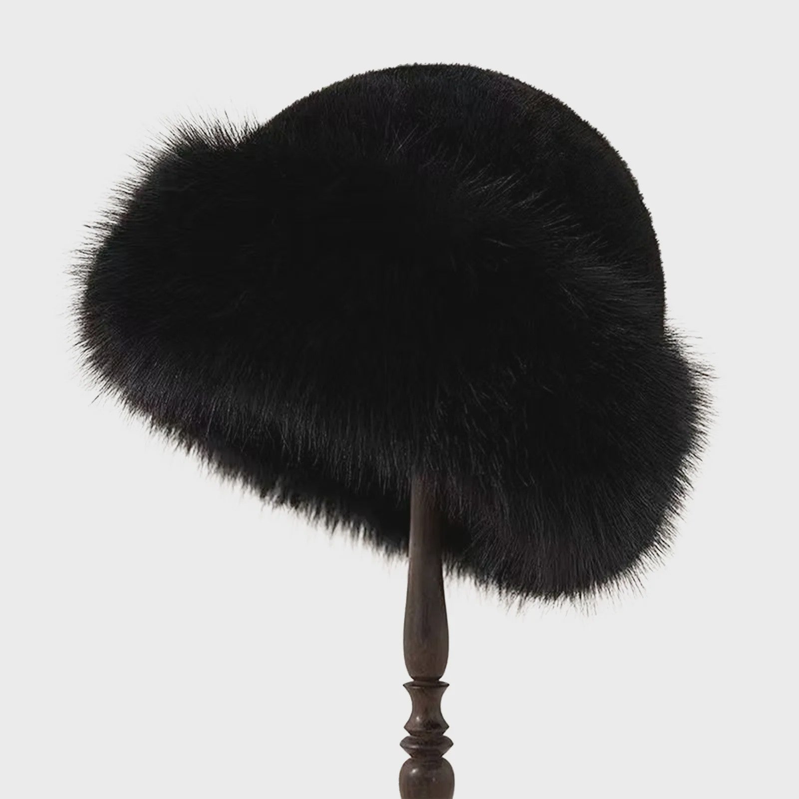 Dikke Pluche Warme Bontmuts voor Dames - Fluffy Winter Muts voor Koude Dagen