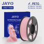 JAYO PETG 3D Printer Filament - 1.75mm Clear, 1.1kg, Hoge Taaiheid, Net Gewikkeld