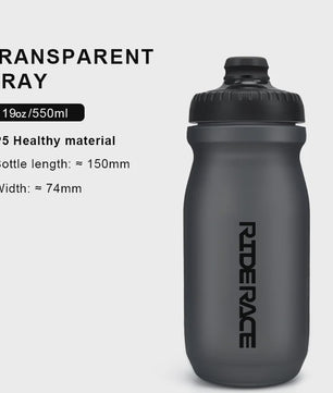RIDERACE Sportfles 550ML/650ML - Lichtgewicht Fietsbidon voor Hardlopen & Outdoor