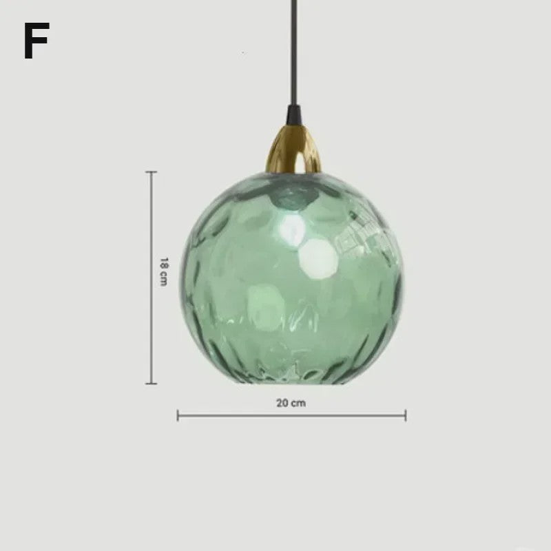 Kleurrijke Moderne Glazen Hanglamp - Stijlvolle Plafondlamp voor Woonkamer & Eetkamer