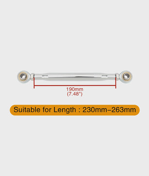 Universele Motor Schakelstang Linkage - 50mm tot 370mm - Verstelbaar