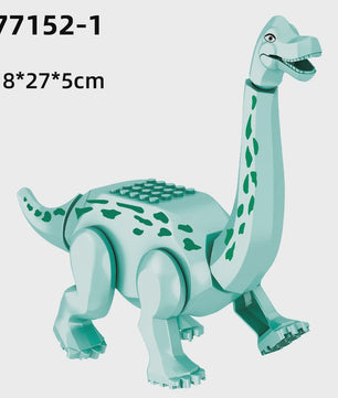 Grote Bouwblok Dinosaurus Speelgoed - Indominus Rex & Tyrannosaurus Rex Modellen