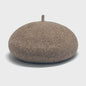 Dames Baret Hoed - Vintage Wol Baret Cap voor Herfst & Winter