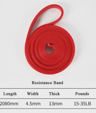 Professionele Weerstandsbanden Set - Latex Elastische Banden voor Krachttraining, Pilates & Pull-ups