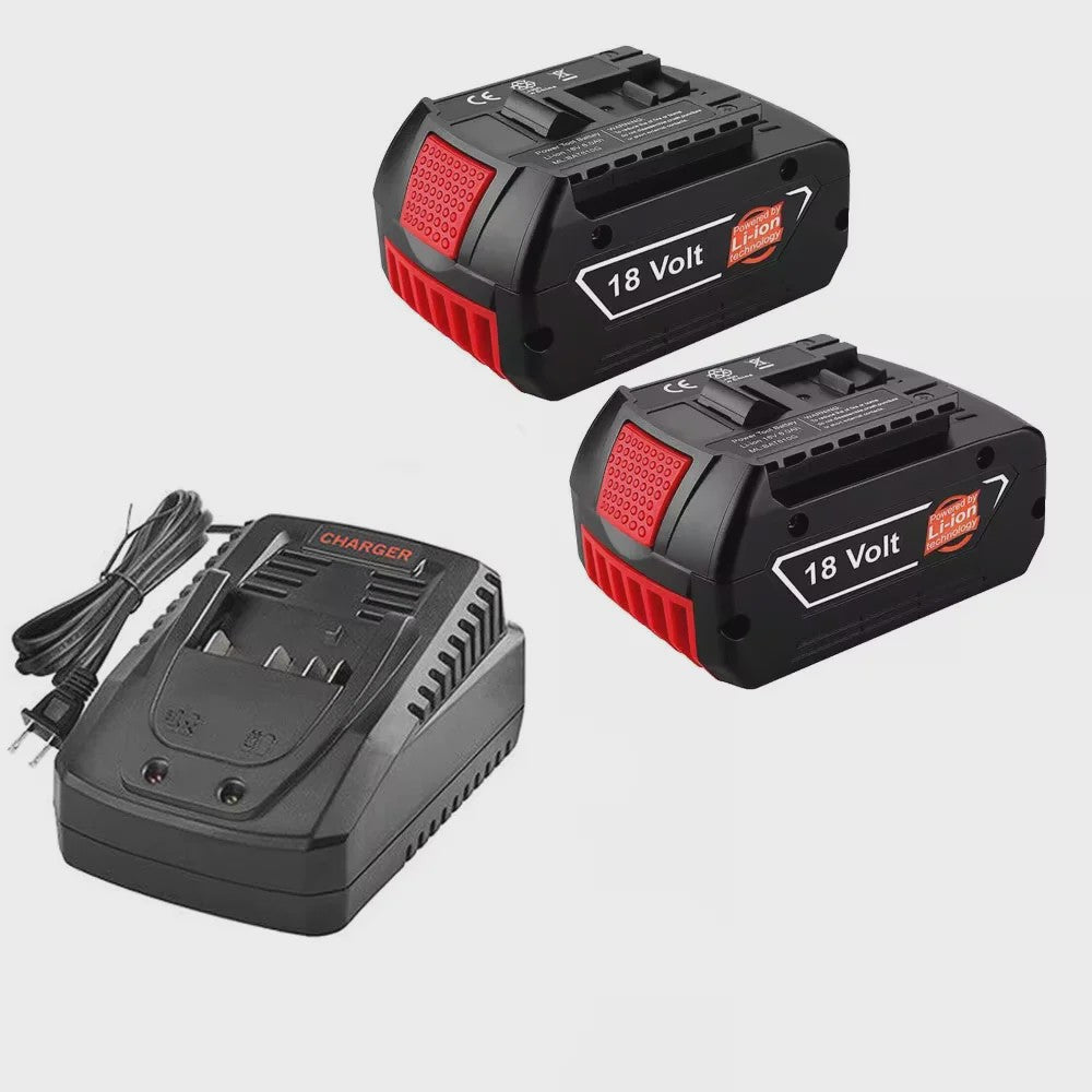 Bosch 18V 8.0Ah Li-ion Accu - Krachtige Vervanging voor GBA, GSR, GSB Power Tools
