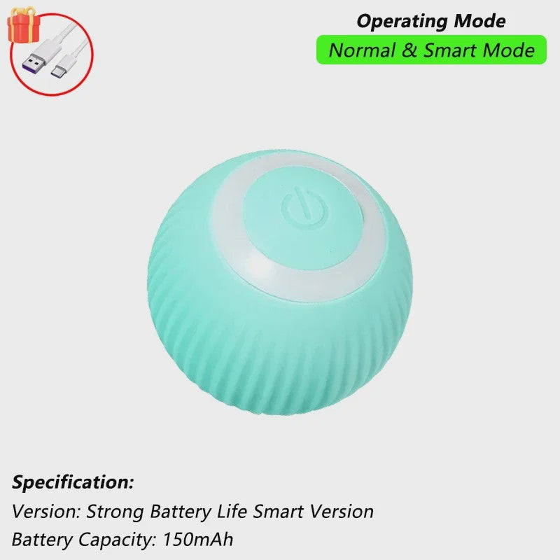 Interactieve Kattenbal Speelgoed - Automatisch Rollend, Oplaadbaar & Slim
