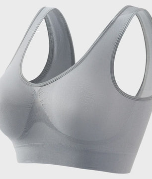 Naadloze Push-Up Sport BH - Ademende Bralette zonder beugel, Crop Top Lingerie voor Dames (S-5XL)