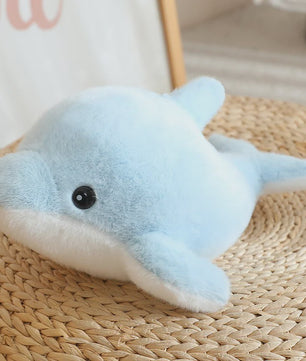 Kawaii Pluche Dieren Knuffels: Walvis, Dolfijn, Haai & Zeehond - 28cm