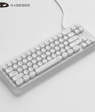 MageGee Mini 60% Gaming Toetsenbord met RGB Backlit, 61 Toetsen, Compact & Ergonomisch