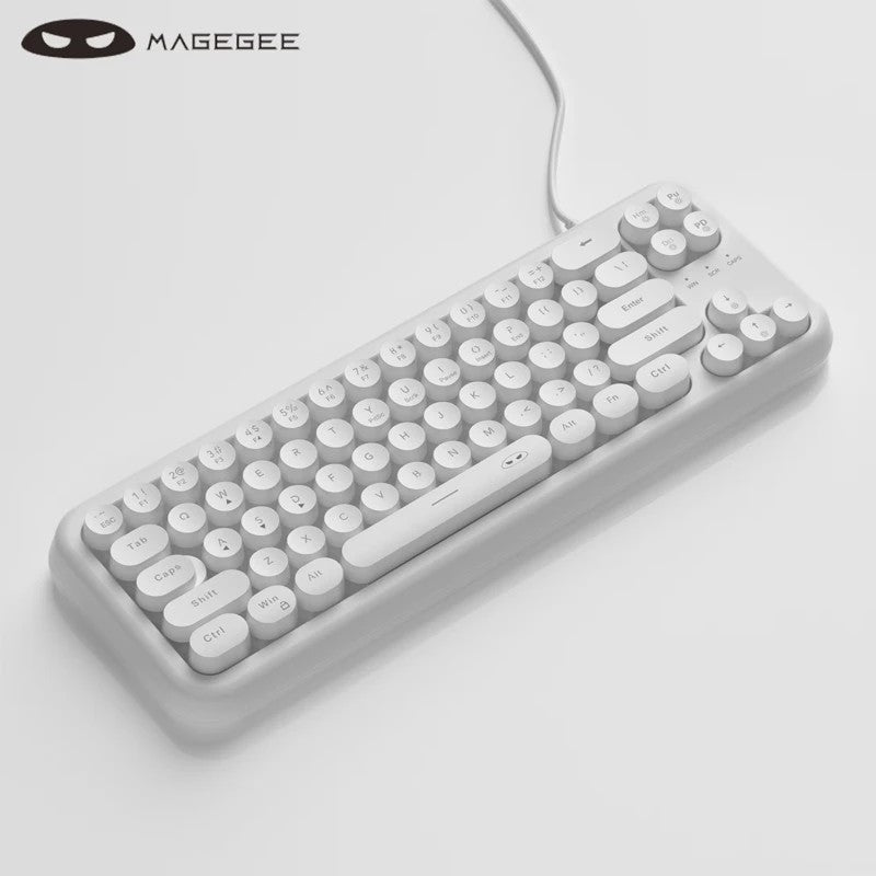 MageGee Mini 60% Gaming Toetsenbord met RGB Backlit, 61 Toetsen, Compact & Ergonomisch
