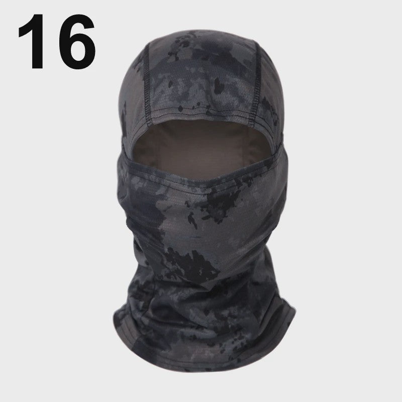 Multicam Camouflage Balaclava - Volledig Gezicht Hoofddeken voor Skiën, Fietsen & Outdoor