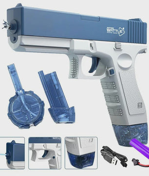 Krachtige Elektrische Waterpistool 43cm met Automatische Waterzuiging - Zomer Speelgoed voor Kinderen & Volwassenen