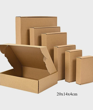 Set van 10 of 20 Bruine Kartonnen Verzenddozen & Mailers - Stevig Kraftpapier