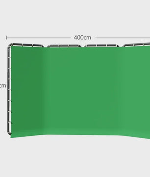 Professionele Fotostudio Softbox Verlichtingskit met Achtergrondframe en Backdrops
