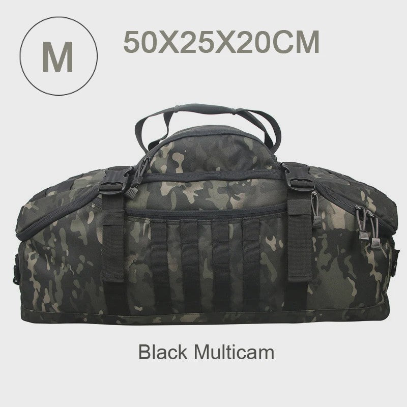 LQARMY Tactische Rugzak 45L/80L - Molle Systeem, Waterafstotend, Ideaal voor Camping, Reizen & Sport