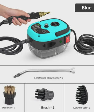 Krachtige 2500W Hogedruk Stoomreiniger - Multifunctioneel & Hittebestendig voor Huis & Auto