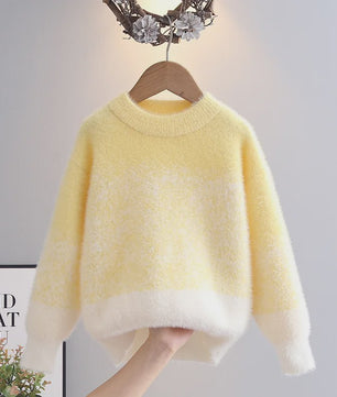 Schattige Gebreide Trui voor Meisjes - Elegante Winterkleding voor Kinderen