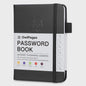 Wachtwoordenboek met Alfabetische Tabs - Hardcover Logboek & Adresorganizer