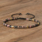 Natuurlijke Blauwe Emperor Steen Kralen Armband - Verstelbaar & Uniek