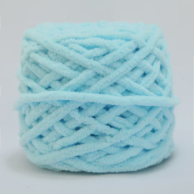 Chenille Garen 100g/bol - Super Zacht Dik Wol Garen voor Handbreien, DIY Sjaals & Projecten