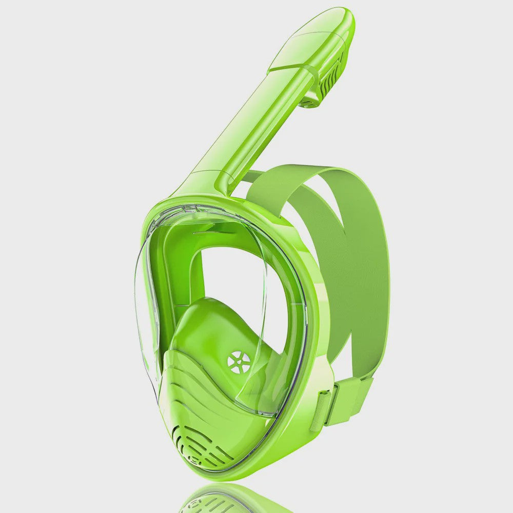 Kinder Volledig Gezicht Snorkelmasker met Camera Mount - Anti-Fog & Anti-Lek