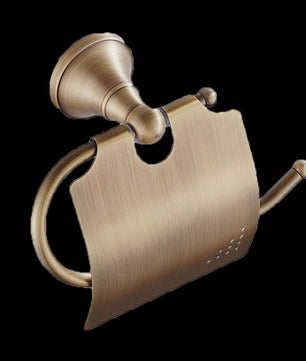 Luxe Massief Messing Badkamer Accessoires Set: Handdoekhouder, Toiletrolhouder, Ring & Haak