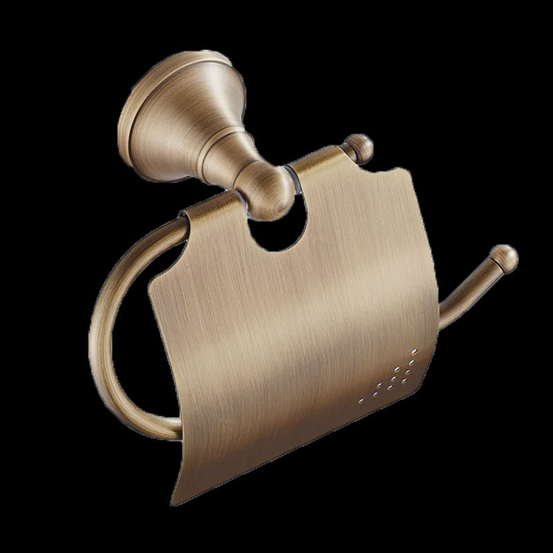 Luxe Massief Messing Badkamer Accessoires Set: Handdoekhouder, Toiletrolhouder, Ring & Haak