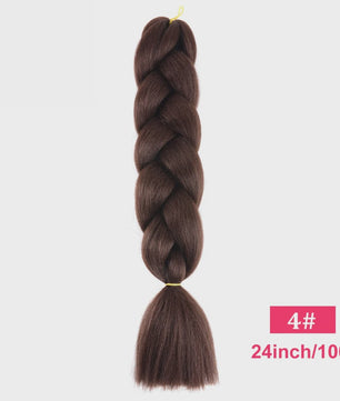 24 Inch Jumbo Braids Haarverlenging - Synthetisch Vlecht Haar in Kleurrijke Tinten