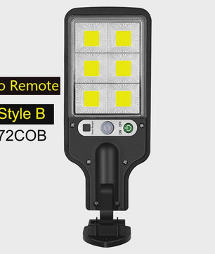 Krachtige LED Solar Buitenlamp met Bewegingssensor - Tuin, Terras, Garage